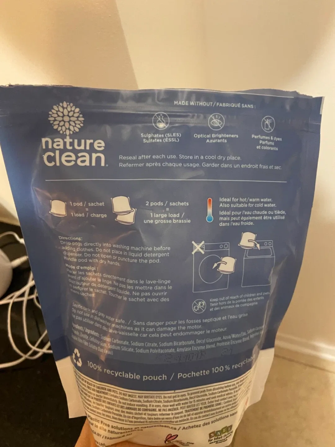 Nature Clean Laundry Detergent Pods 🥕 image indicator(4)