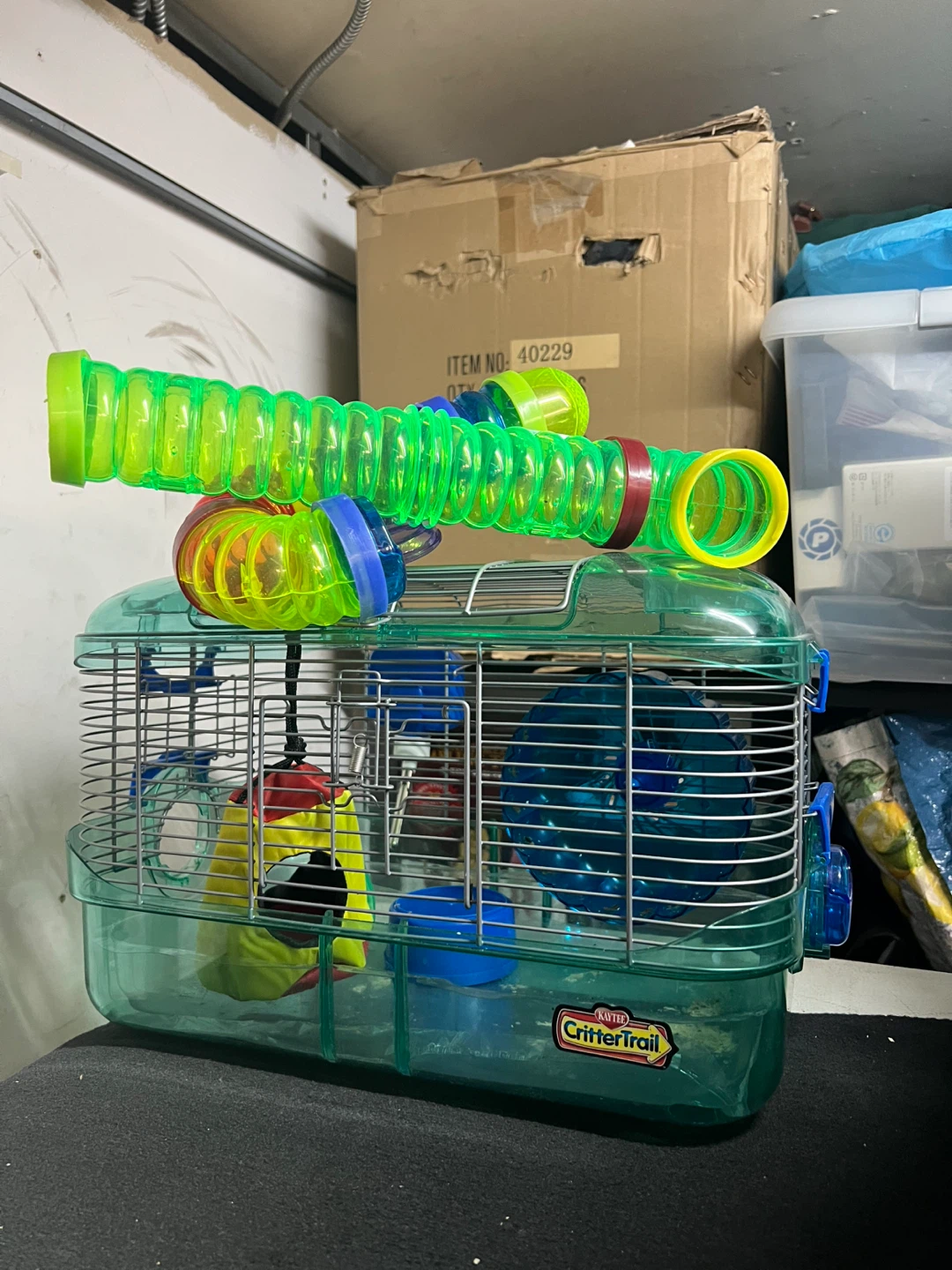 CritterTrail Hamster Cage with Accessories