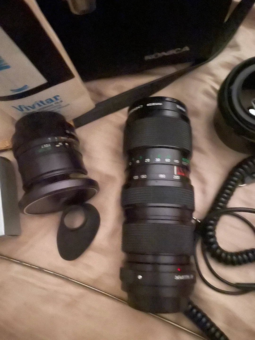 Konica Camera Lens Kit with Vivitar Lens image indicator(5)