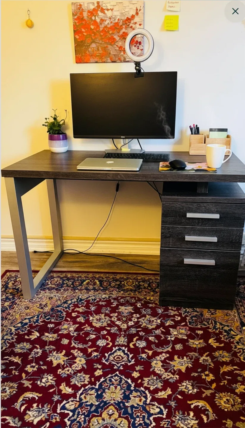 Desk with Drawers image indicator(2)