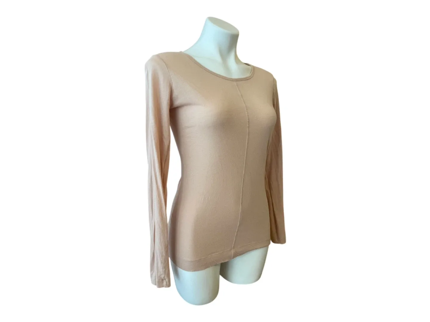 Vintage 2000s Y2K Club Monaco Tan Top image indicator(5)