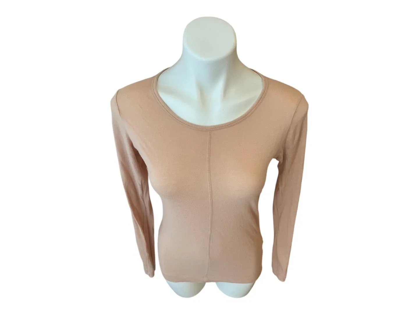 Vintage 2000s Y2K Club Monaco Tan Top image indicator(2)