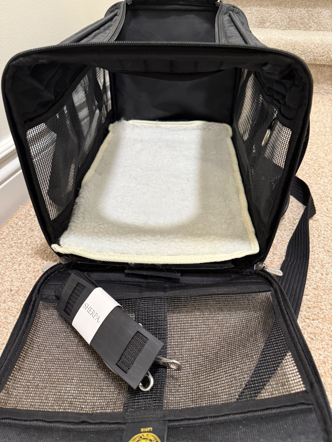 Sherpa Pet Carrier - Black, Large - photo 2