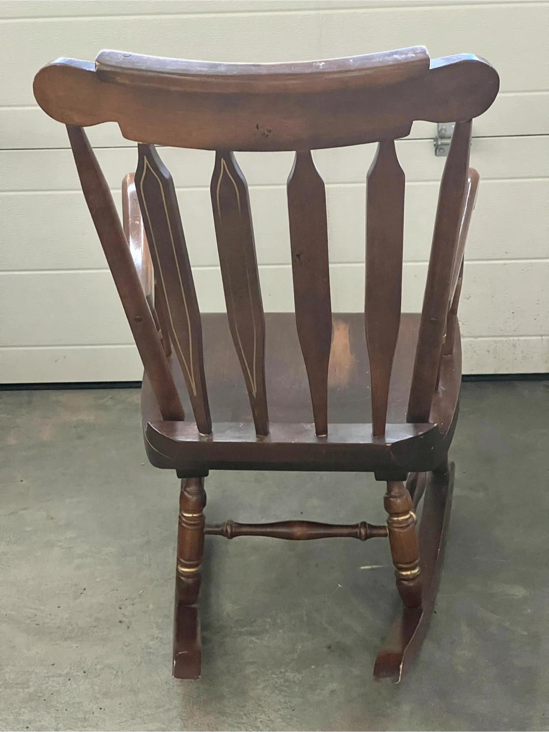 Vintage Wooden Rocking Chair 🥕 - photo 3