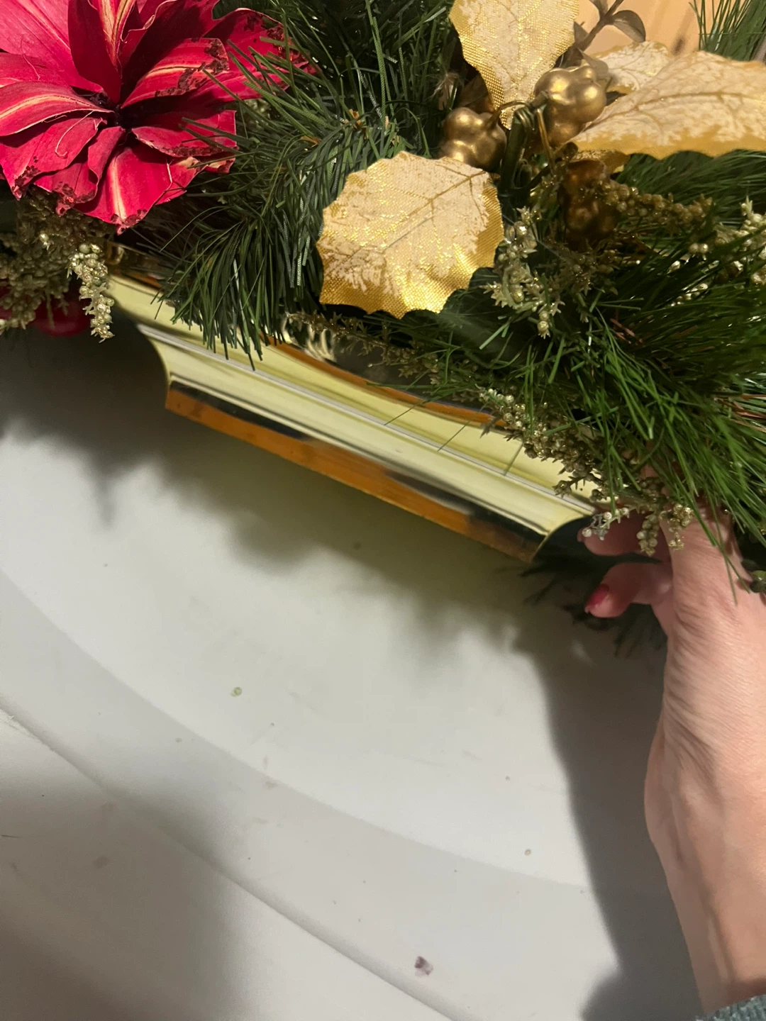 Floral Christmas Centerpiece - photo 2