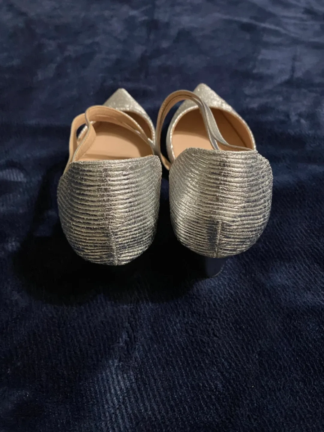 Stylish Silver Heels *** image indicator(3)