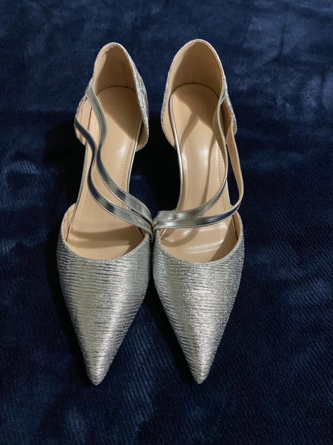 Stylish Silver Heels *** image indicator(2)