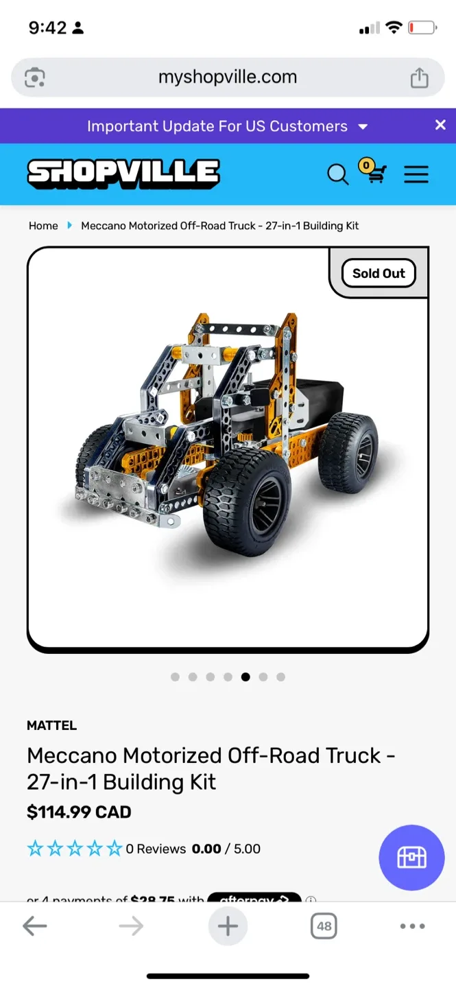 Meccano Motorized Off-Road Truck 27-in-1 Building Kit image indicator(6)