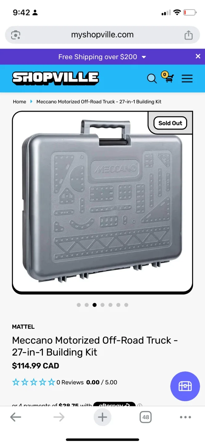 Meccano Motorized Off-Road Truck 27-in-1 Building Kit image indicator(4)