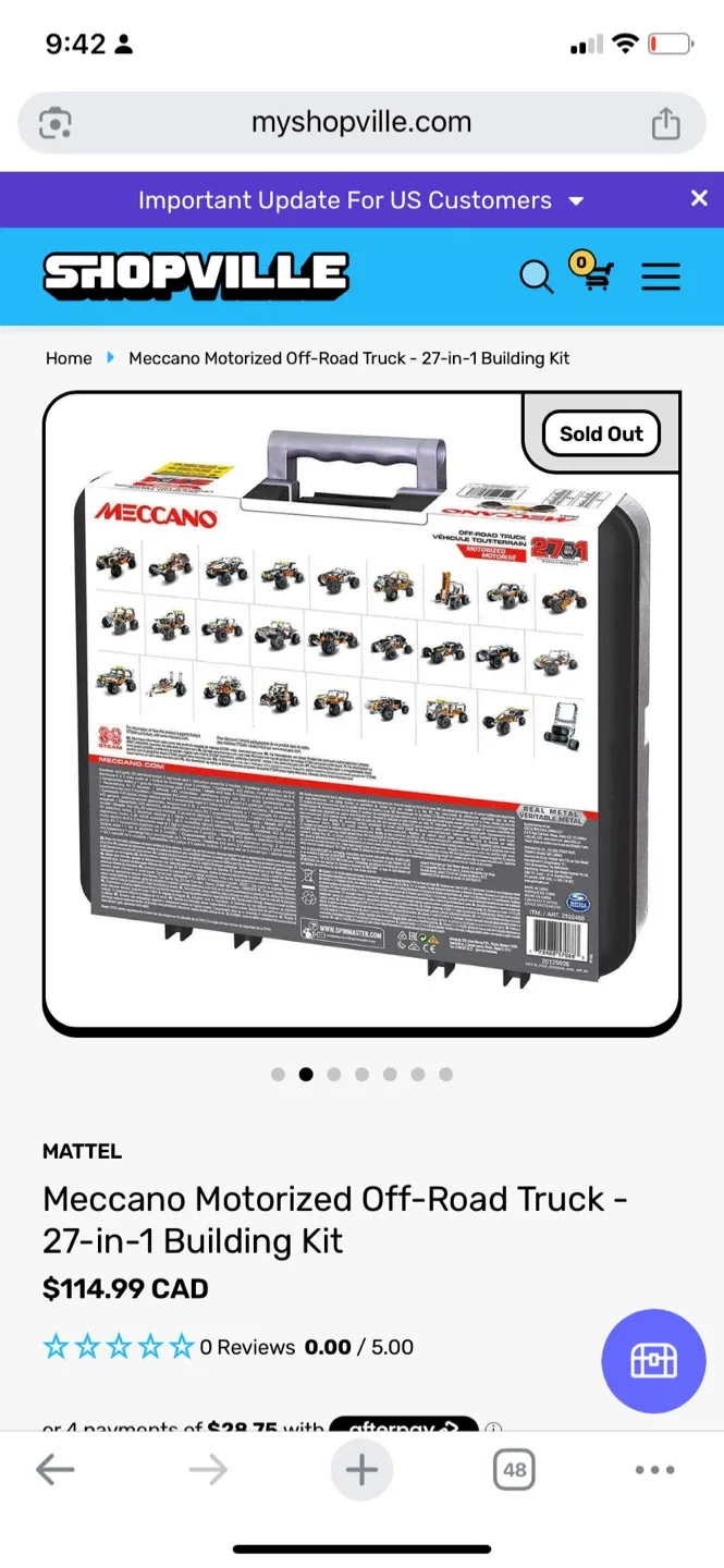 Meccano Motorized Off-Road Truck 27-in-1 Building Kit image indicator(3)