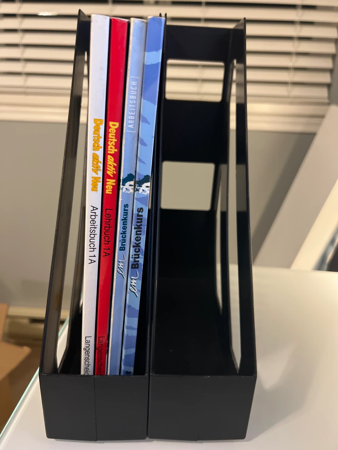 Black Magazine File Holder - Set of 2 - photo 3