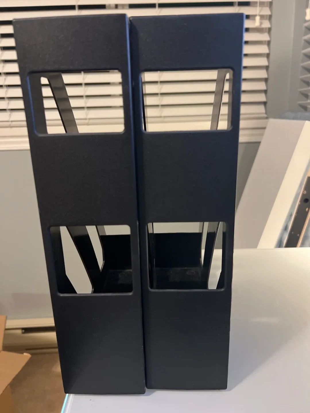 Black Magazine File Holder - Set of 2 image indicator(2)