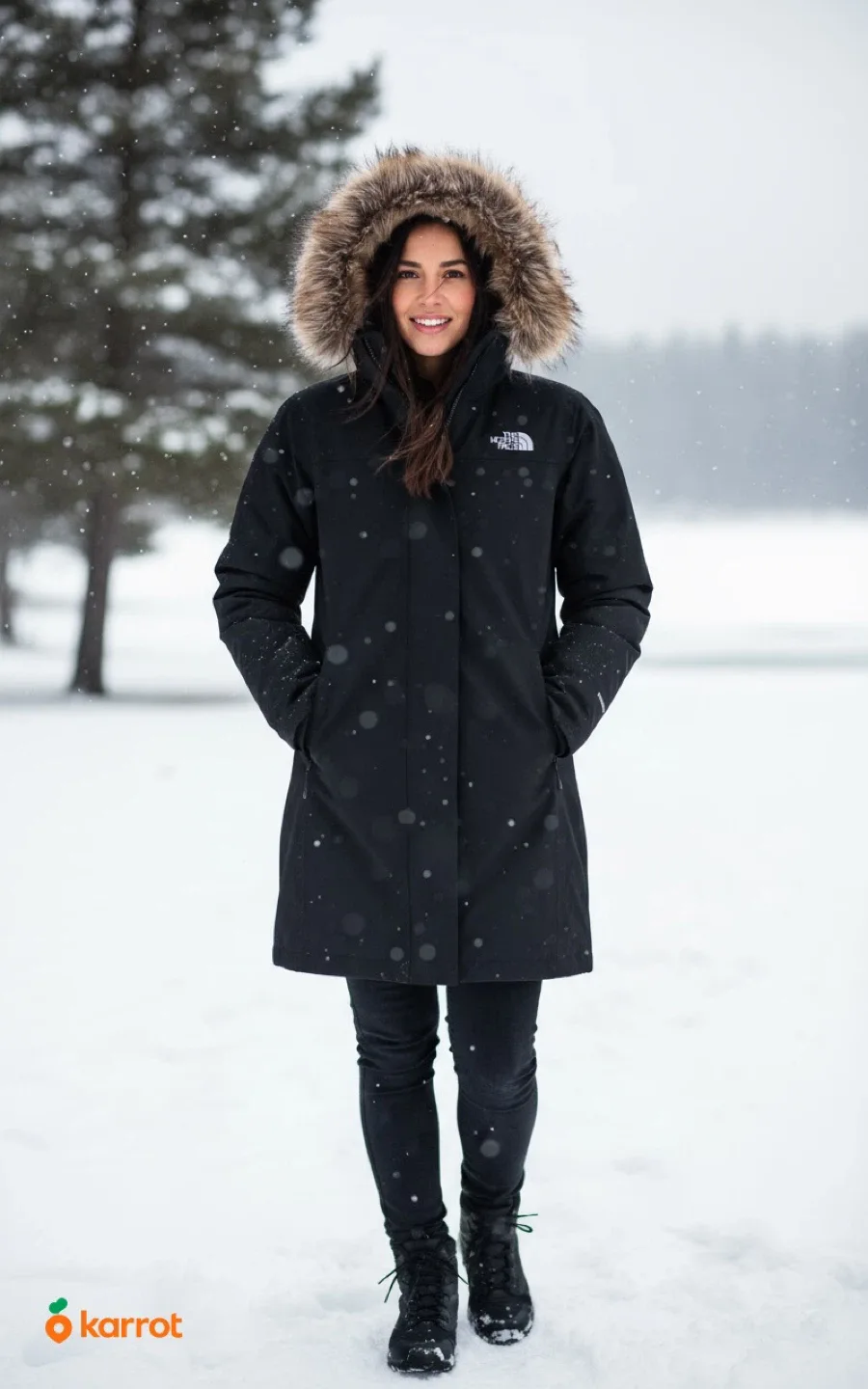 Women North Face Arctic Parka 🥕🥕🥕 image indicator(6)