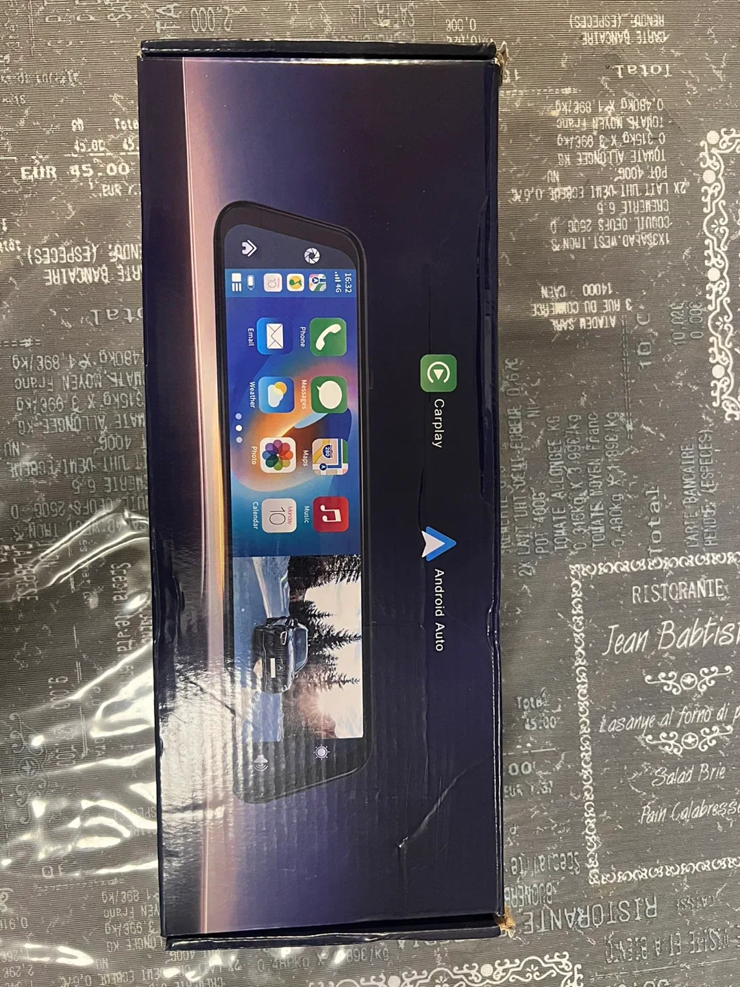 4K DVR Smart Screen Car Camera