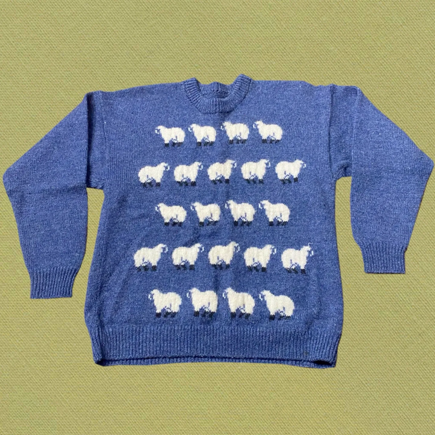 Adorable sheep knit sweater (small/medium)