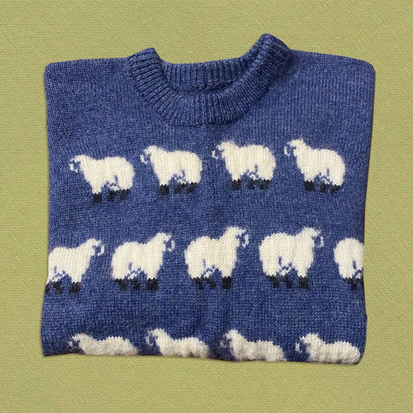 Adorable sheep knit sweater (small/medium) image indicator(2)