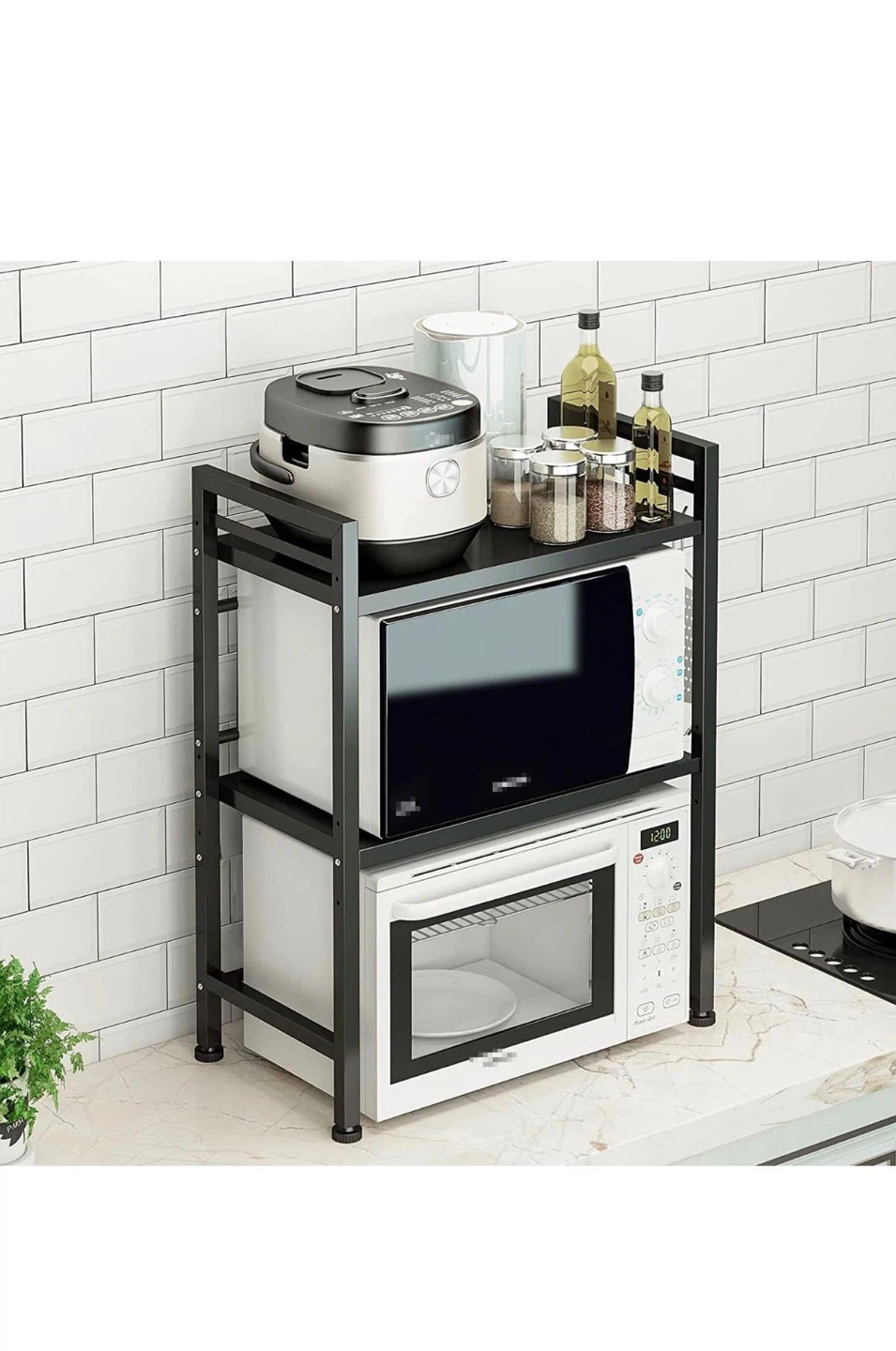 Expandable Microwave Oven Rack Shelf - photo 2