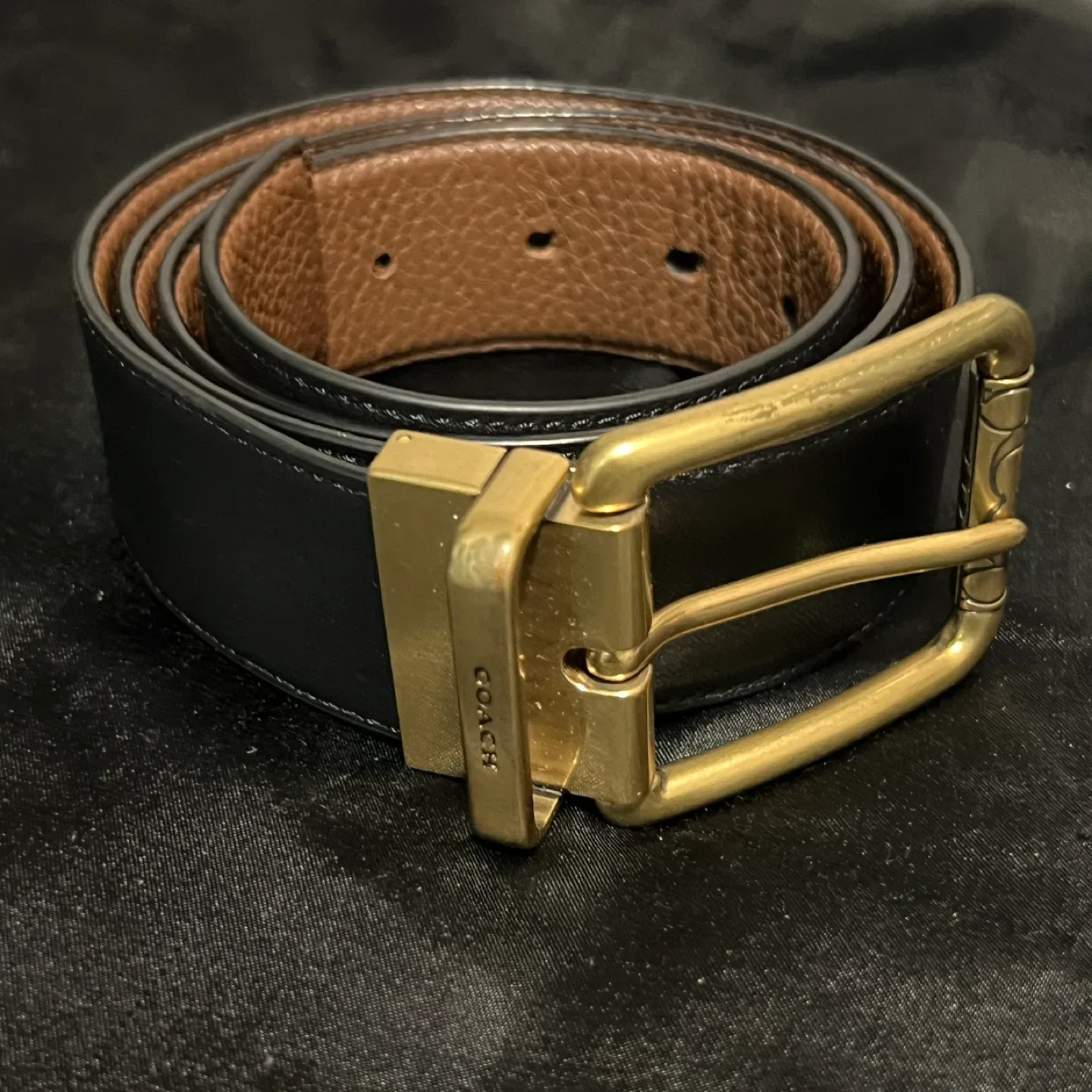 Coach Reversible Leather Belt thumbnail