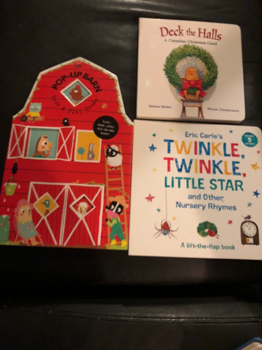 🥕 Board Books: Deck the Halls, Twinkle, Pop-Up Barn thumbnail