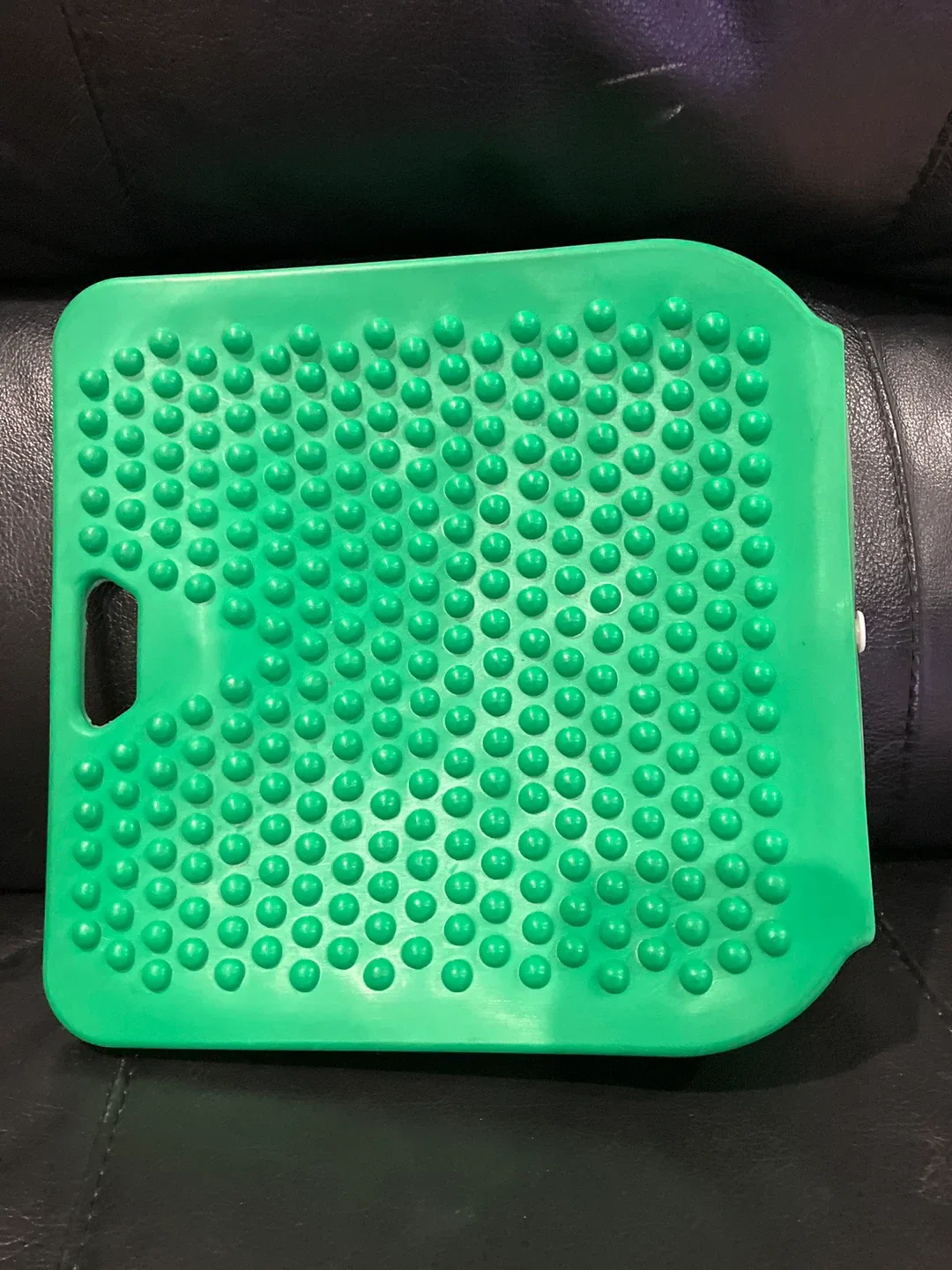 Green bumpy seat cushion thumbnail