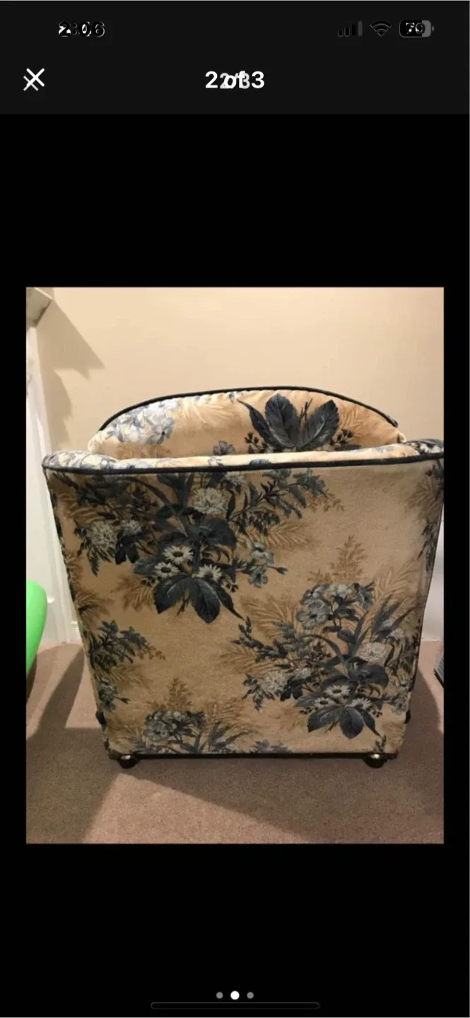 Floral Armchair thumbnail