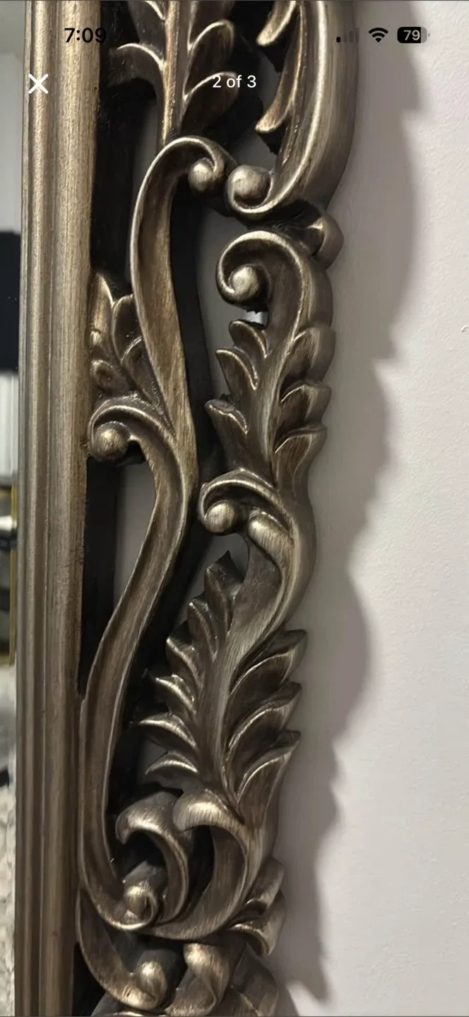 Ornate Framed Wall Mirror image indicator(3)