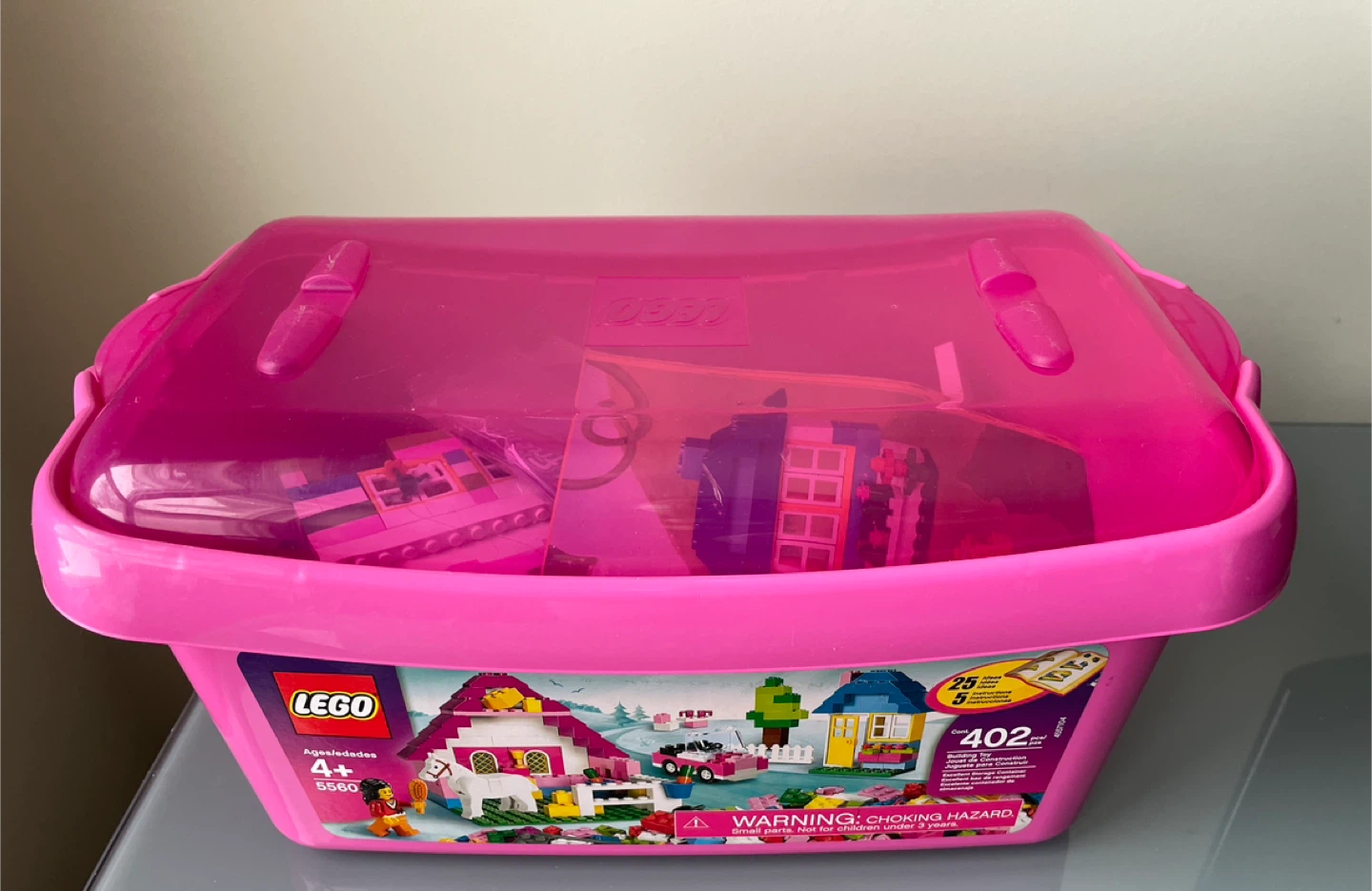 LEGO 5560 Pink Brick Box - photo 3
