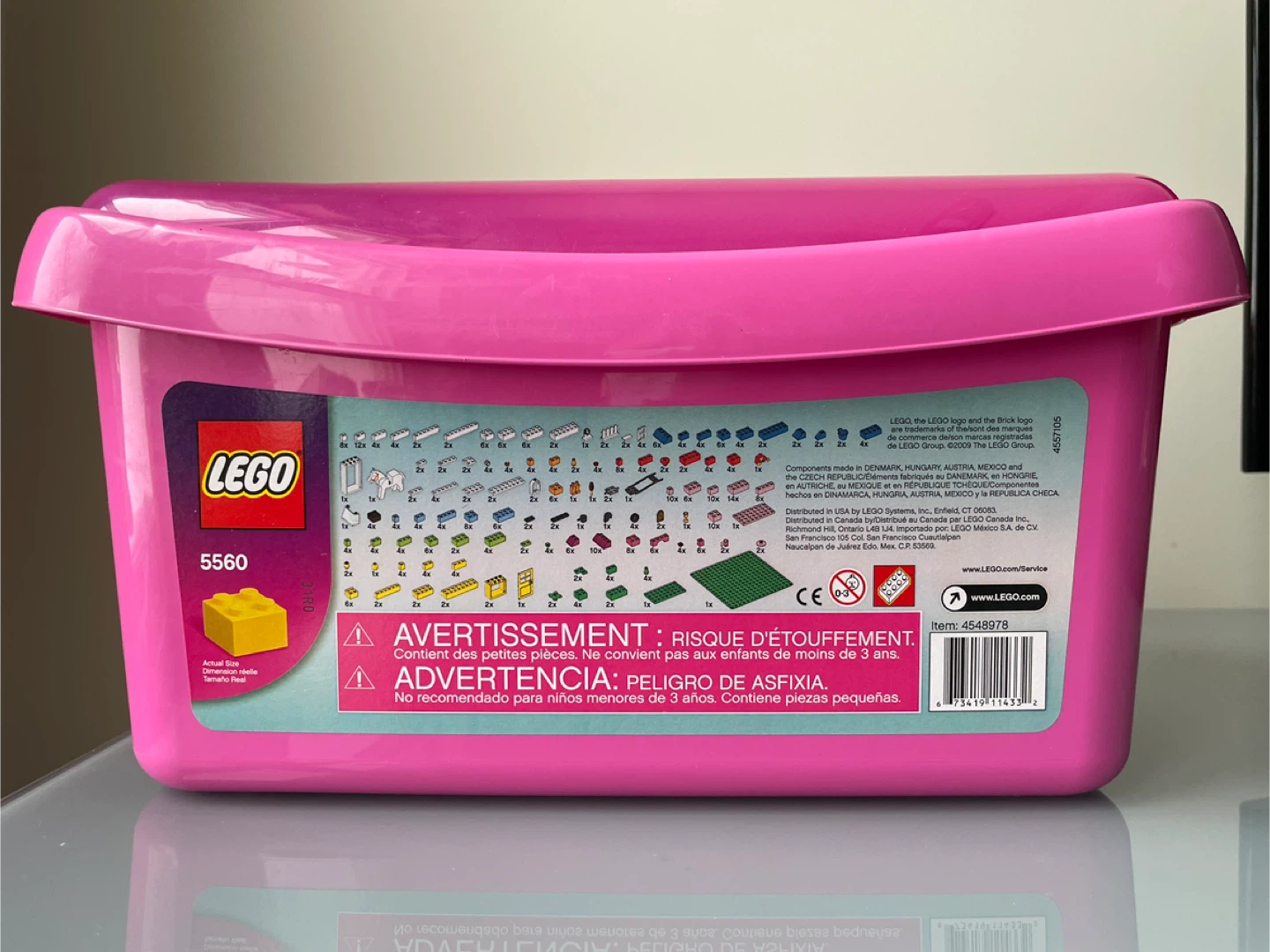 LEGO 5560 Pink Brick Box - photo 2