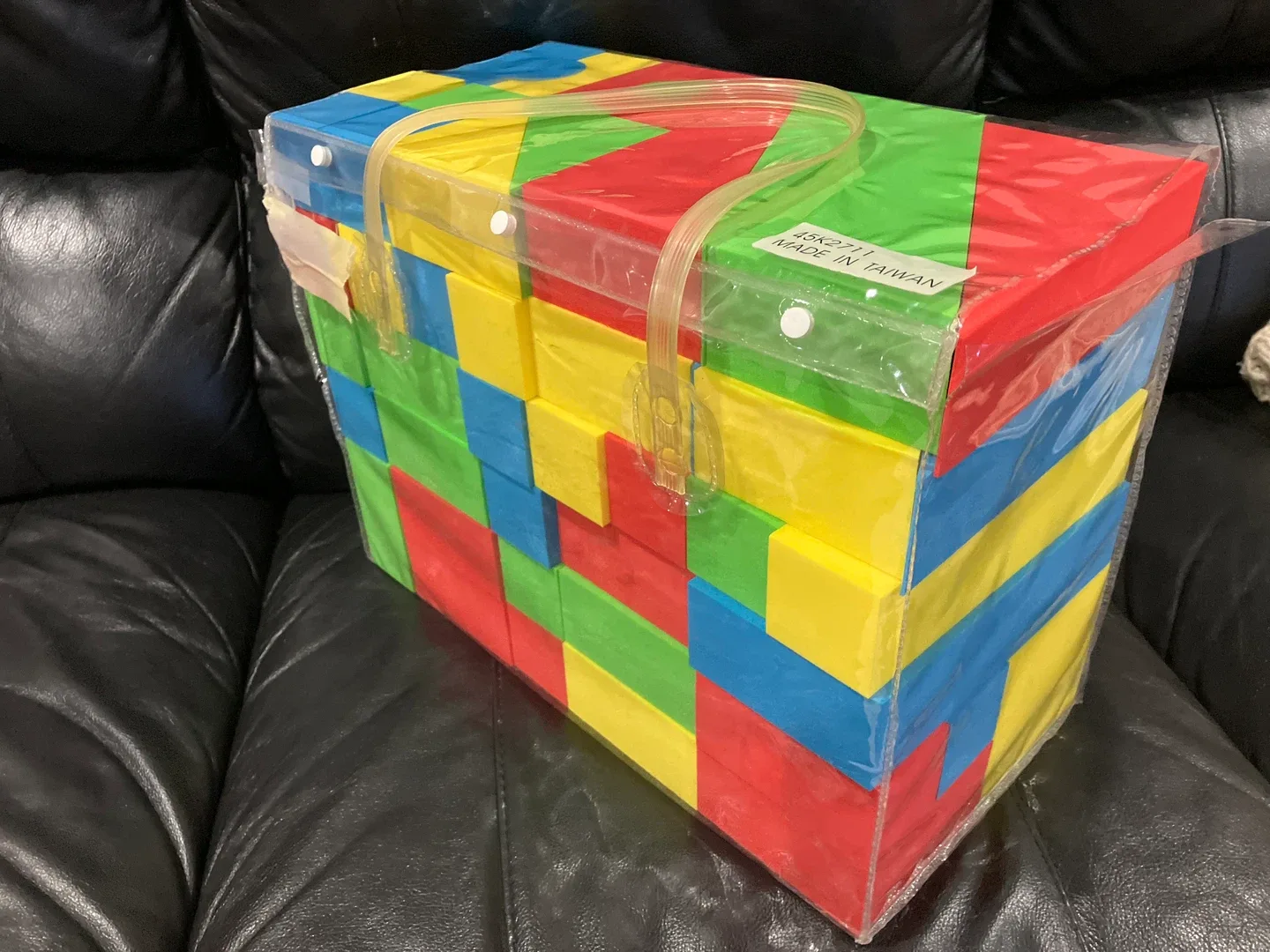 Colorful Foam Blocks Set - New in Package thumbnail