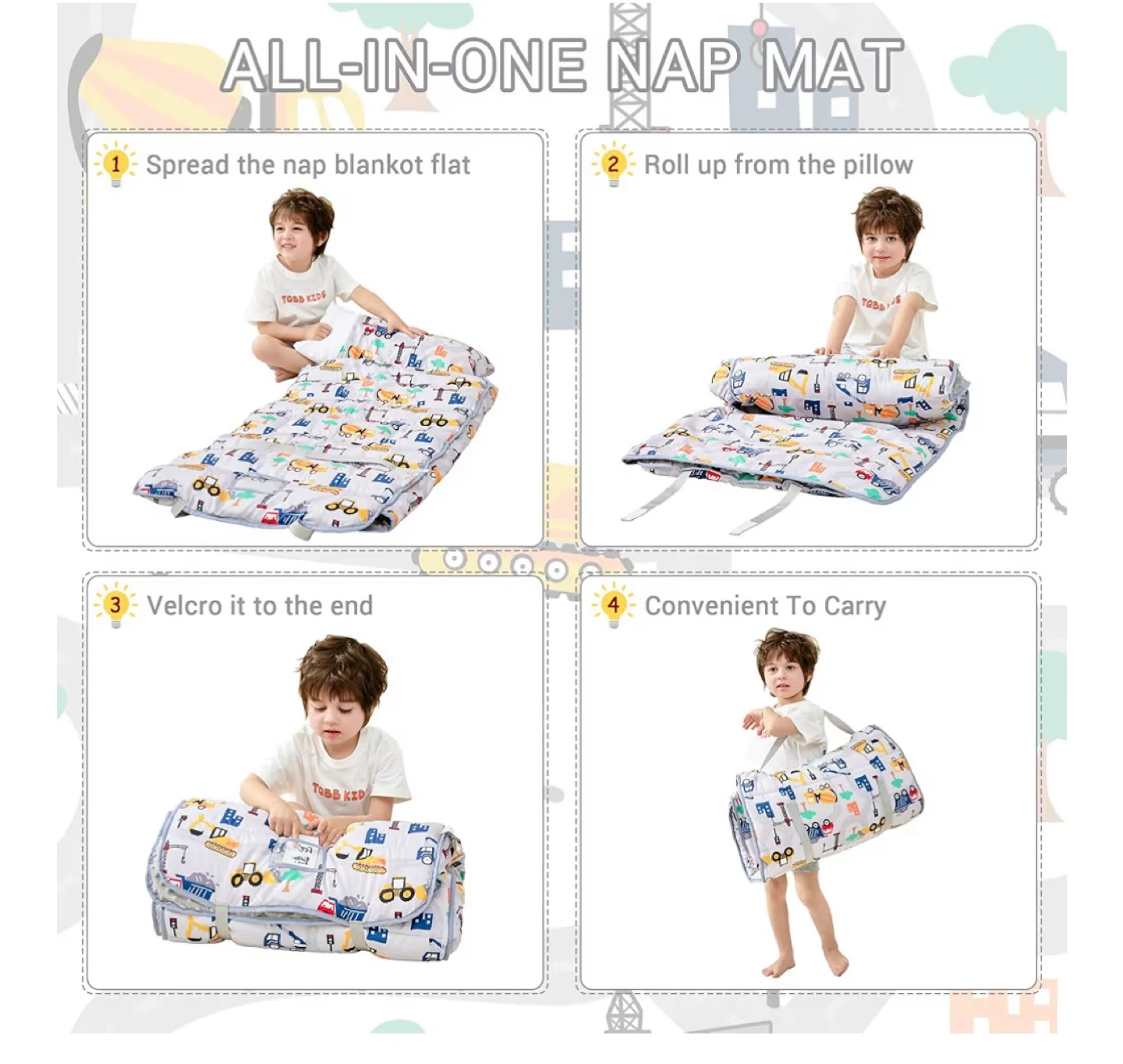 Todd Kids All-in-One Nap Mat (3-7 years) - photo 5
