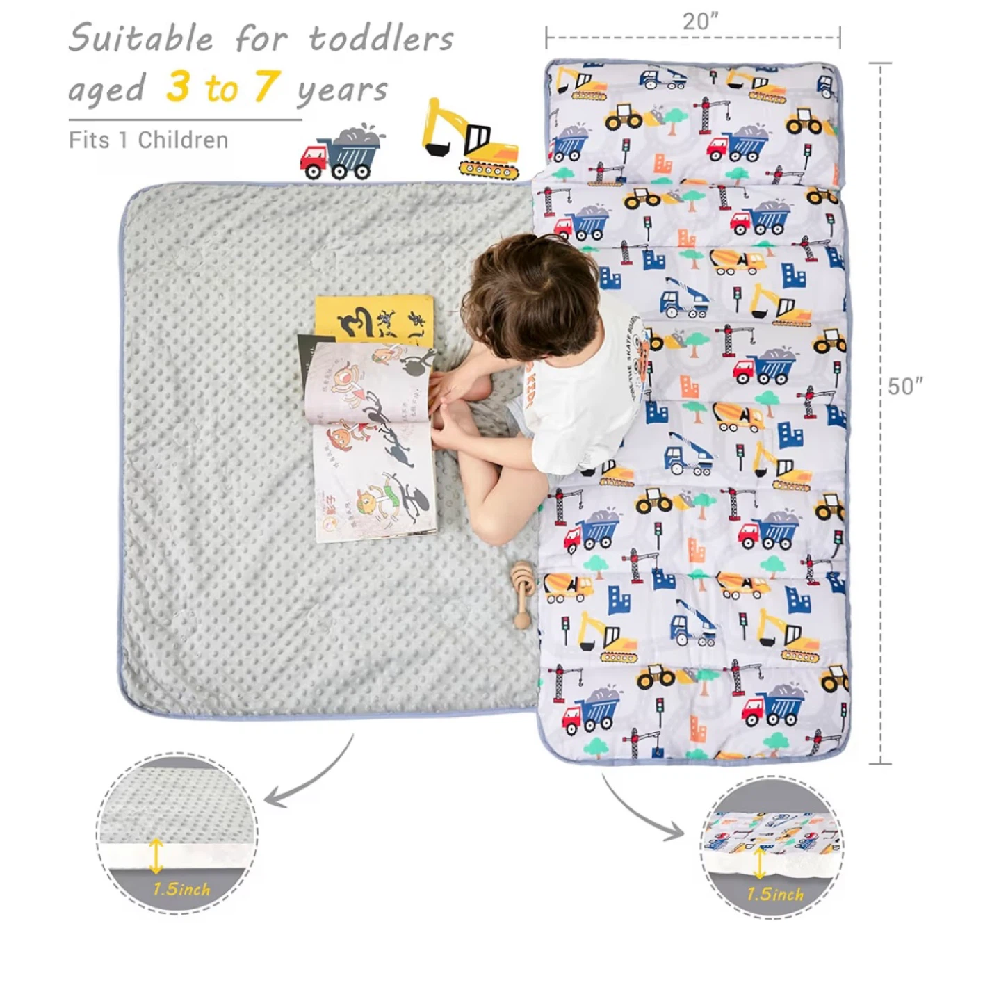 Todd Kids All-in-One Nap Mat (3-7 years) - photo 4