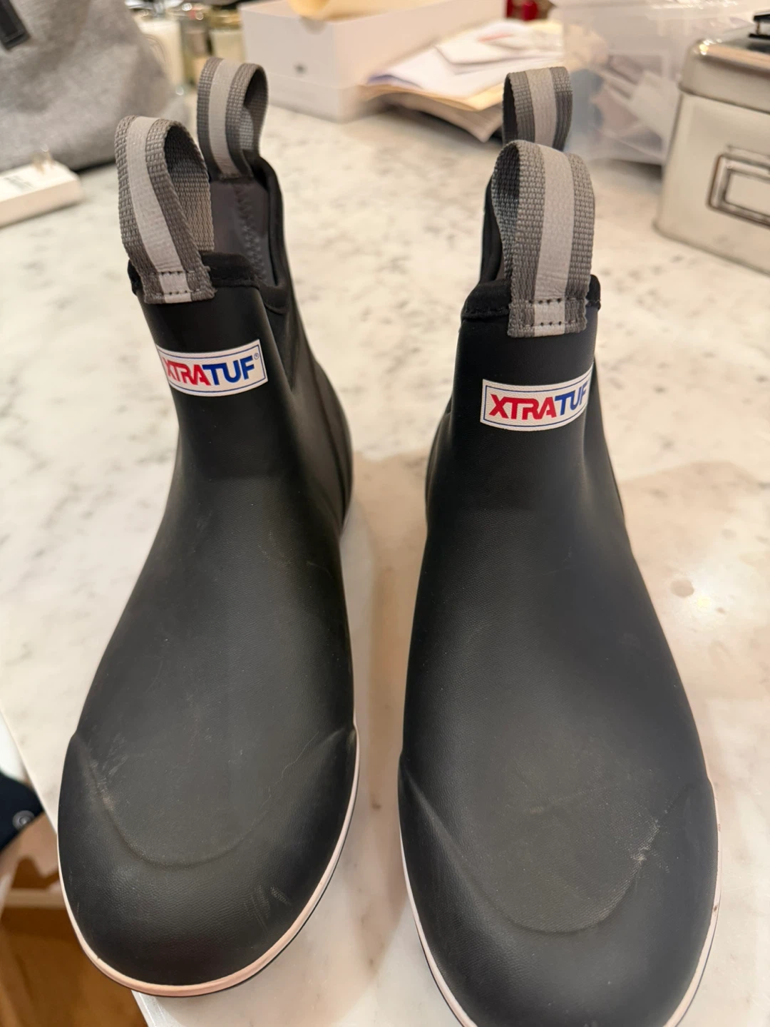 XTRATUF Ankle Deck Boots - Black - Woman’s sz 9