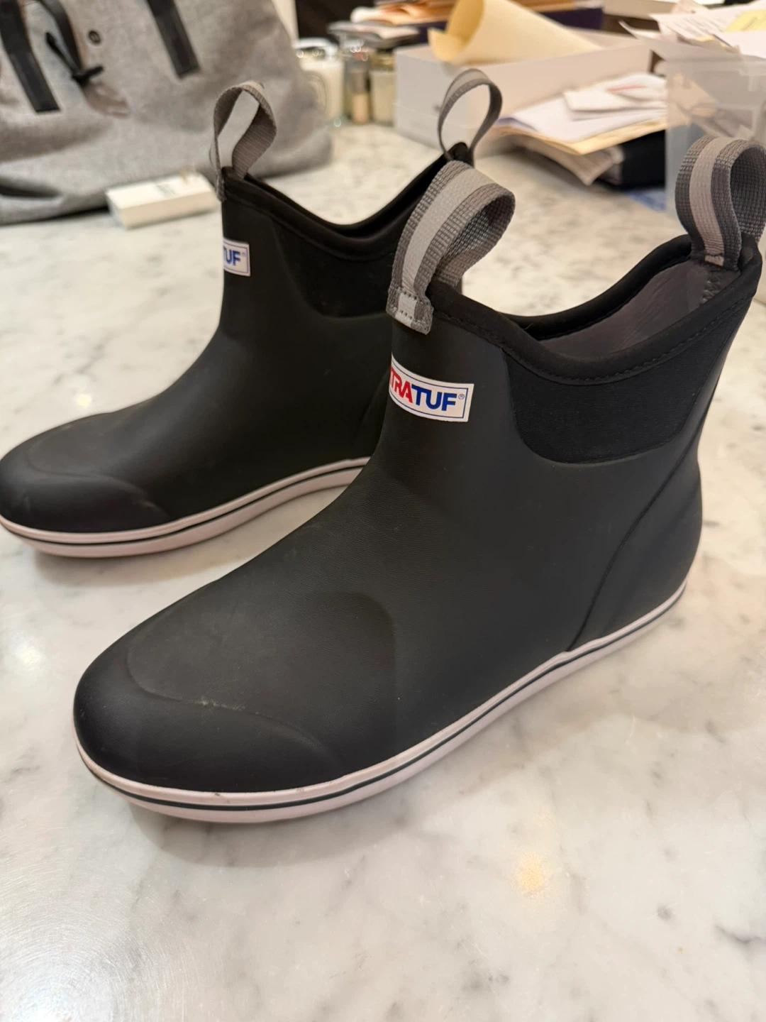 XTRATUF Ankle Deck Boots - Black - Woman’s sz 9 - photo 2