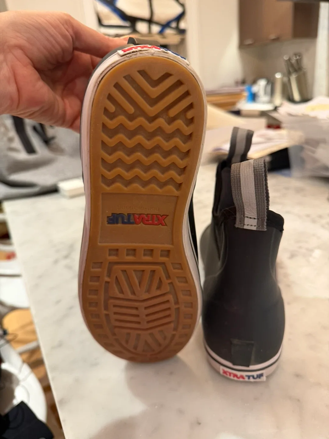 XTRATUF Ankle Deck Boots - Black - Woman’s sz 9 image indicator(4)