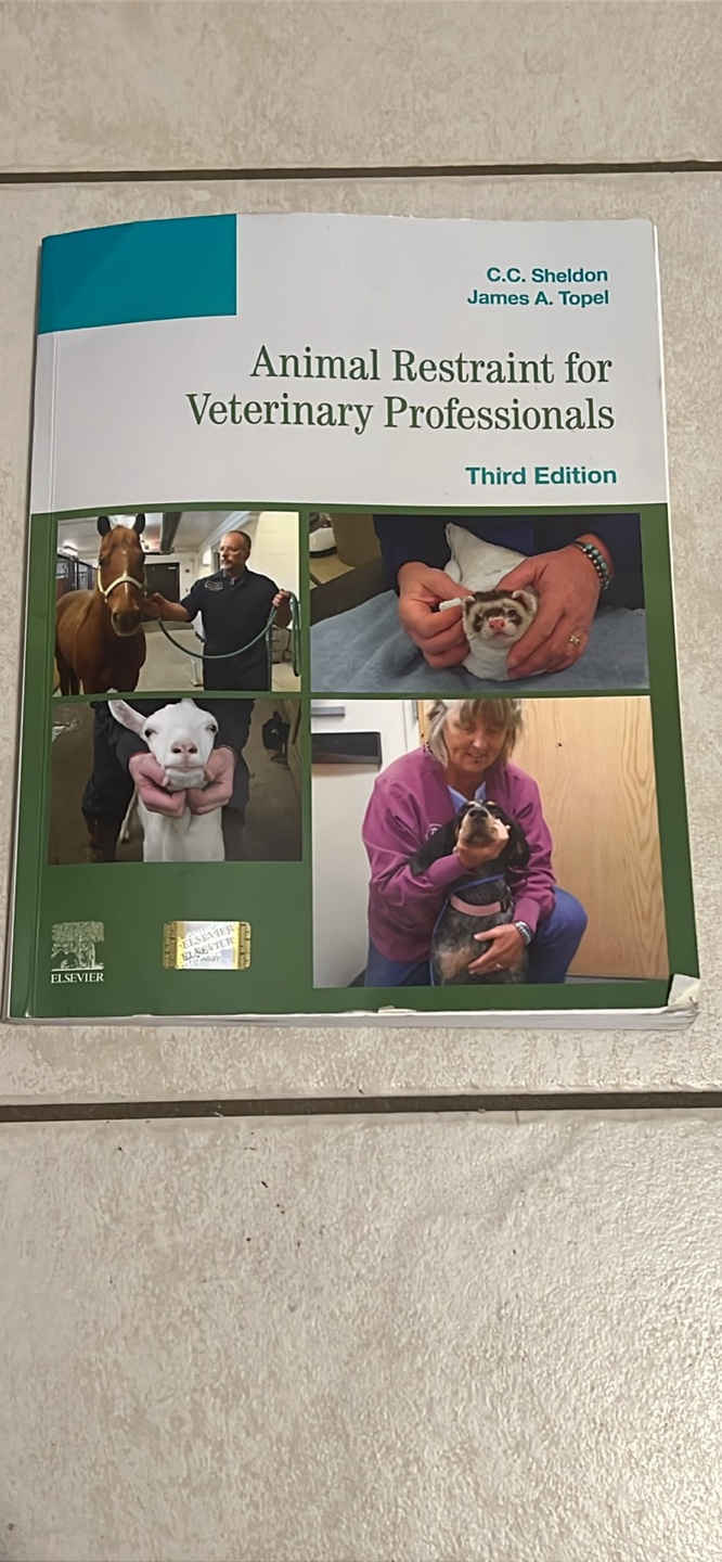 Animal Restraint for Veterinary Professionals Book