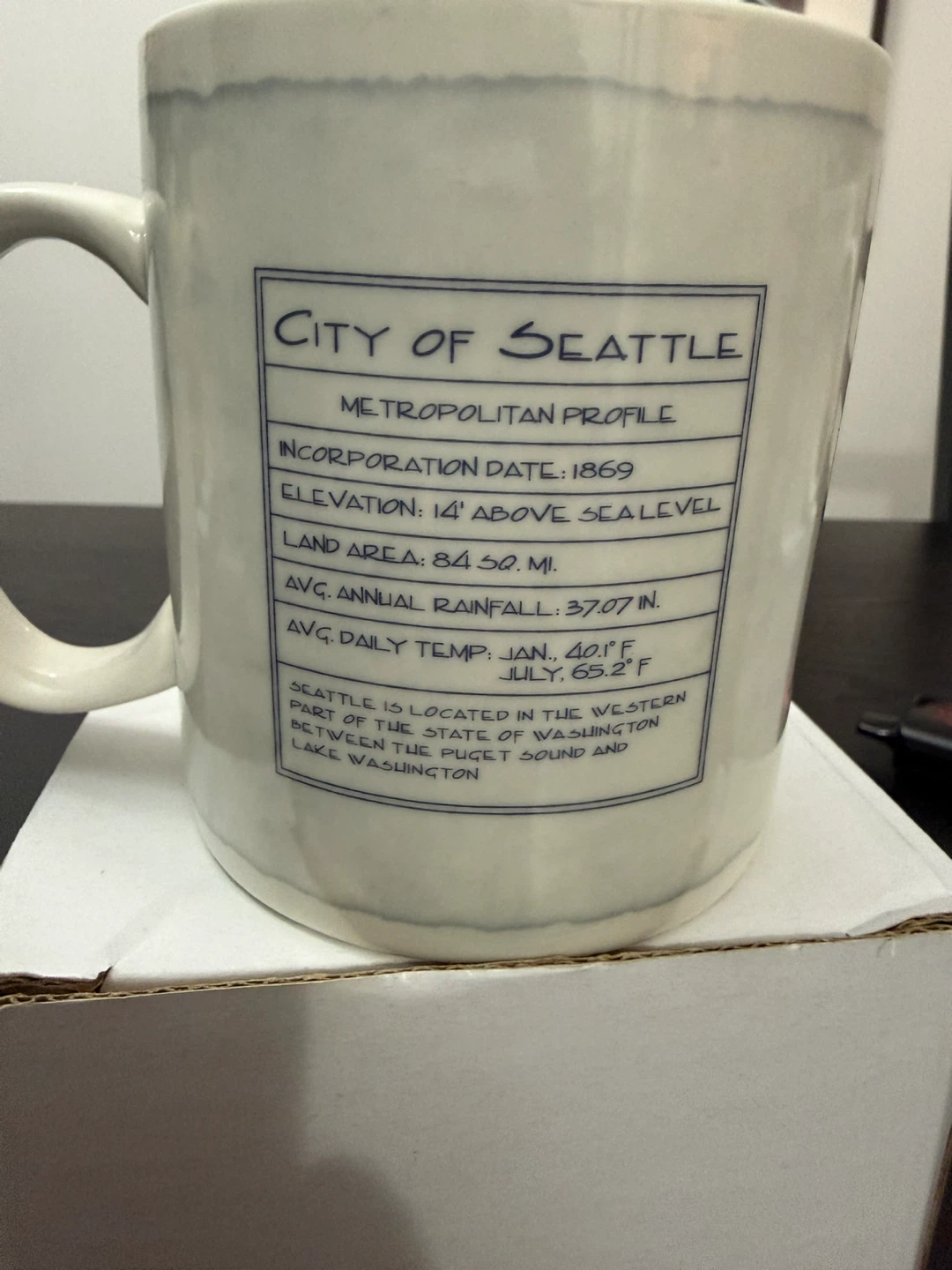 Starbucks Hometown Collection Mugs - New York, Seattle & L.A. - photo 3