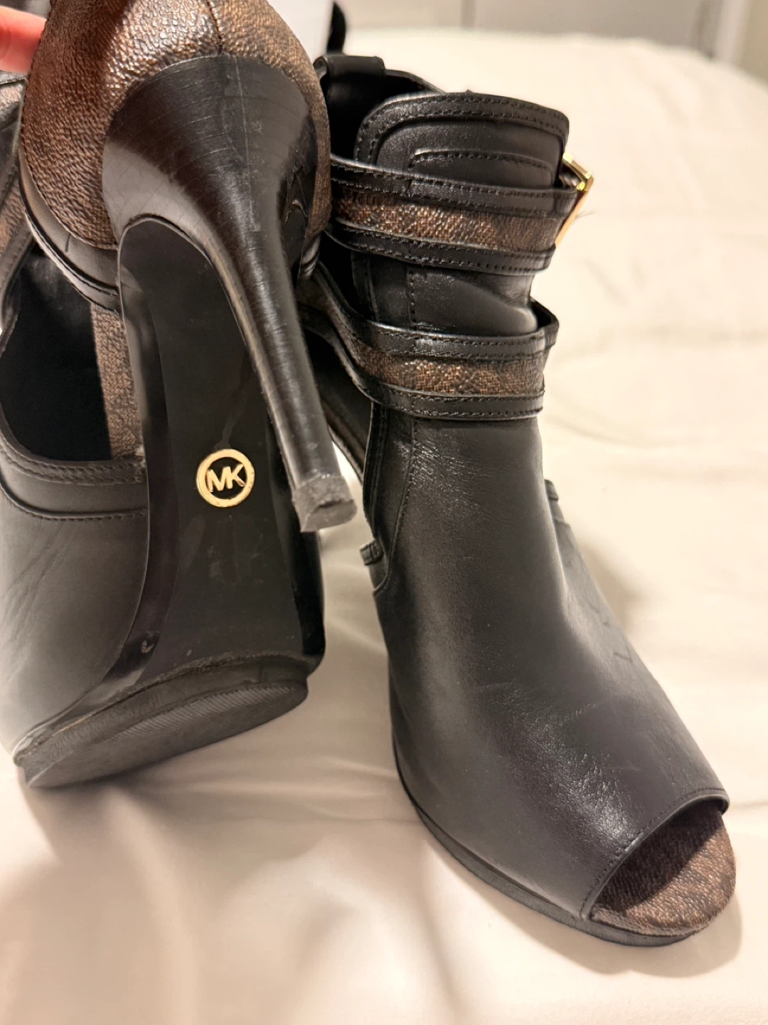 Michael Kors Black Leather Heels - photo 2