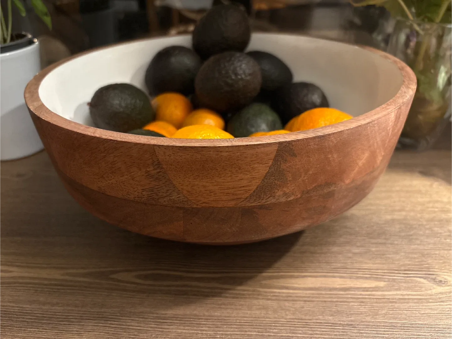 🥕 Wooden Bowl