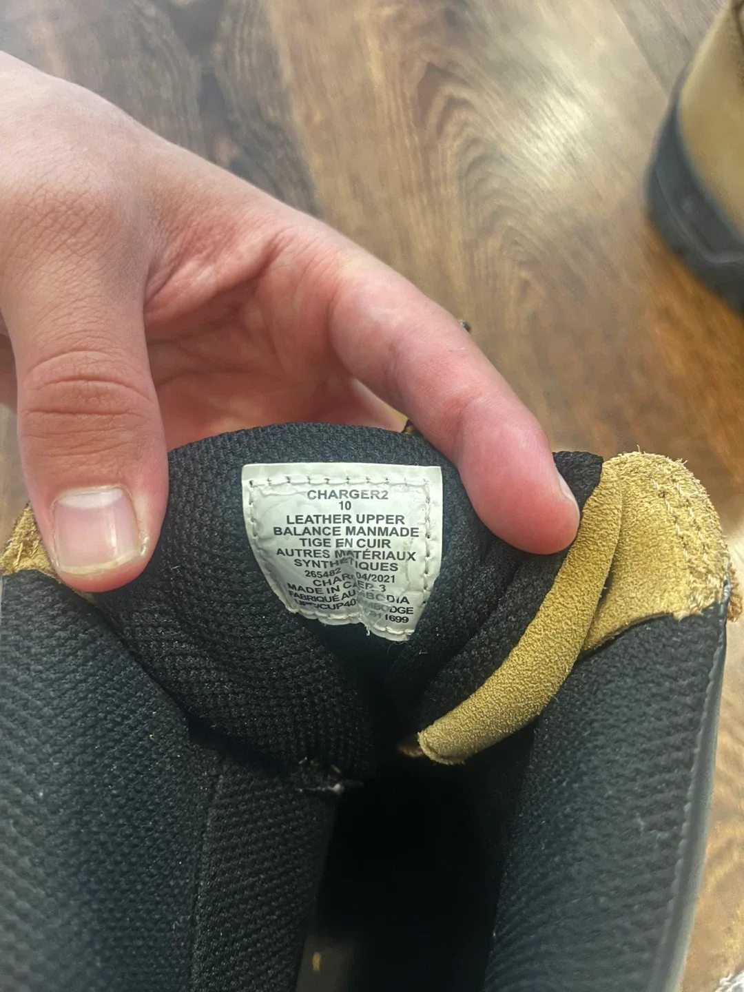 Workload Safety Work Boots (size 10) image indicator(6)