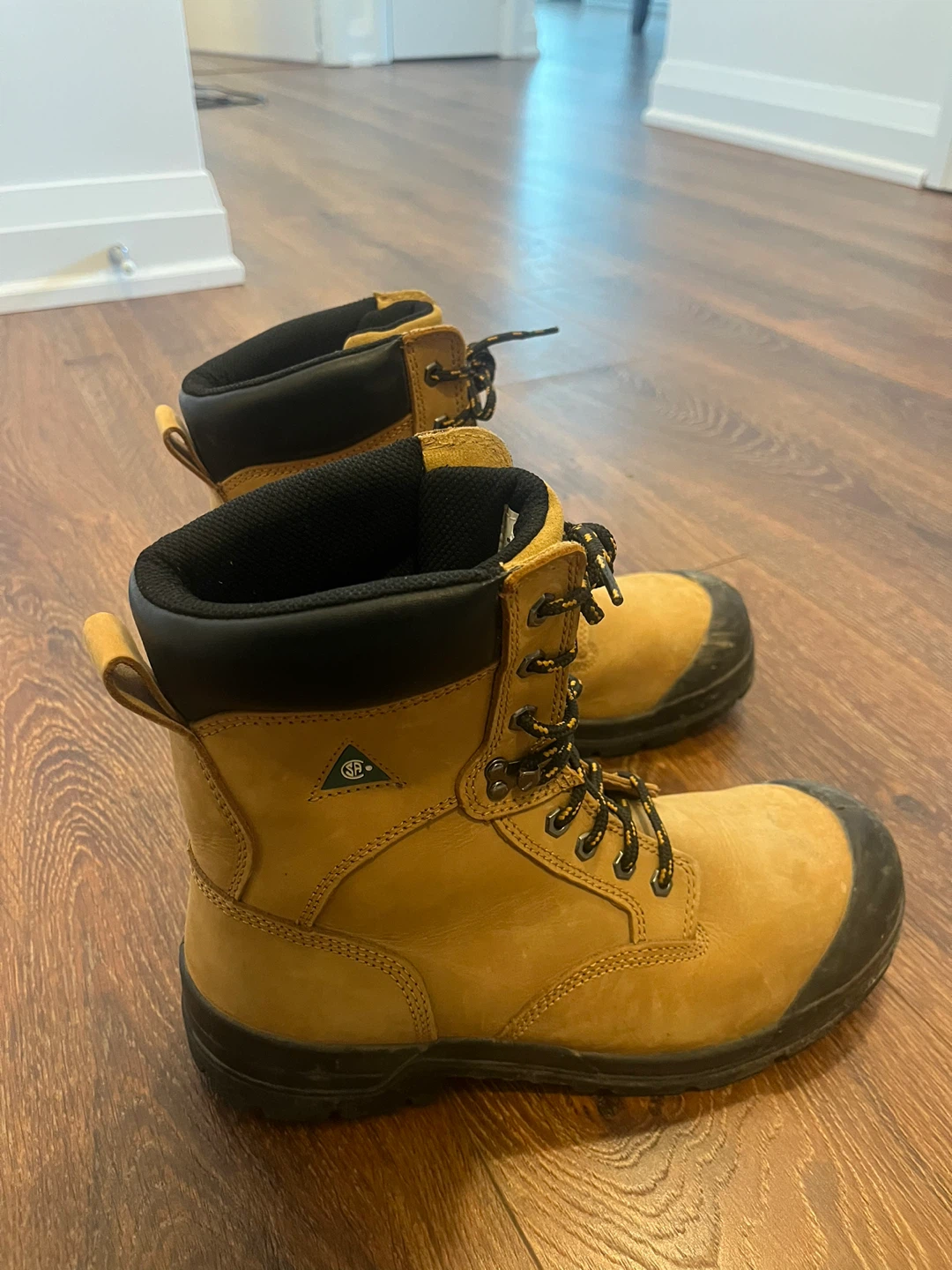 Workload Safety Work Boots (size 10)
