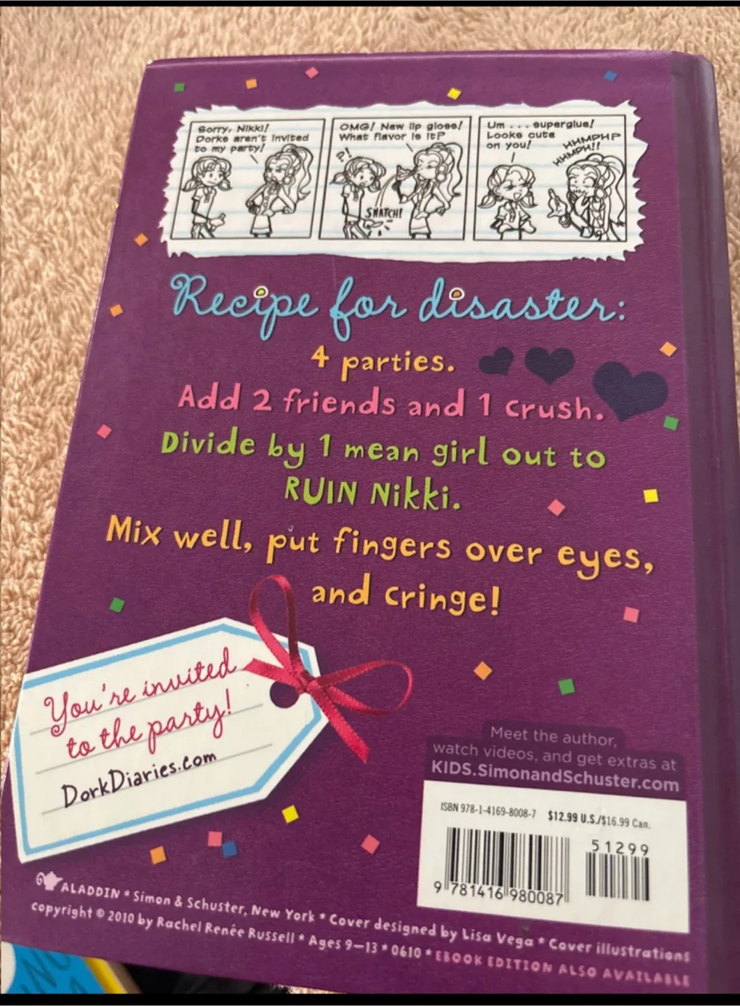 Dork Diaries: Tales from a NOT-SO-Popular Party Girl image indicator(2)