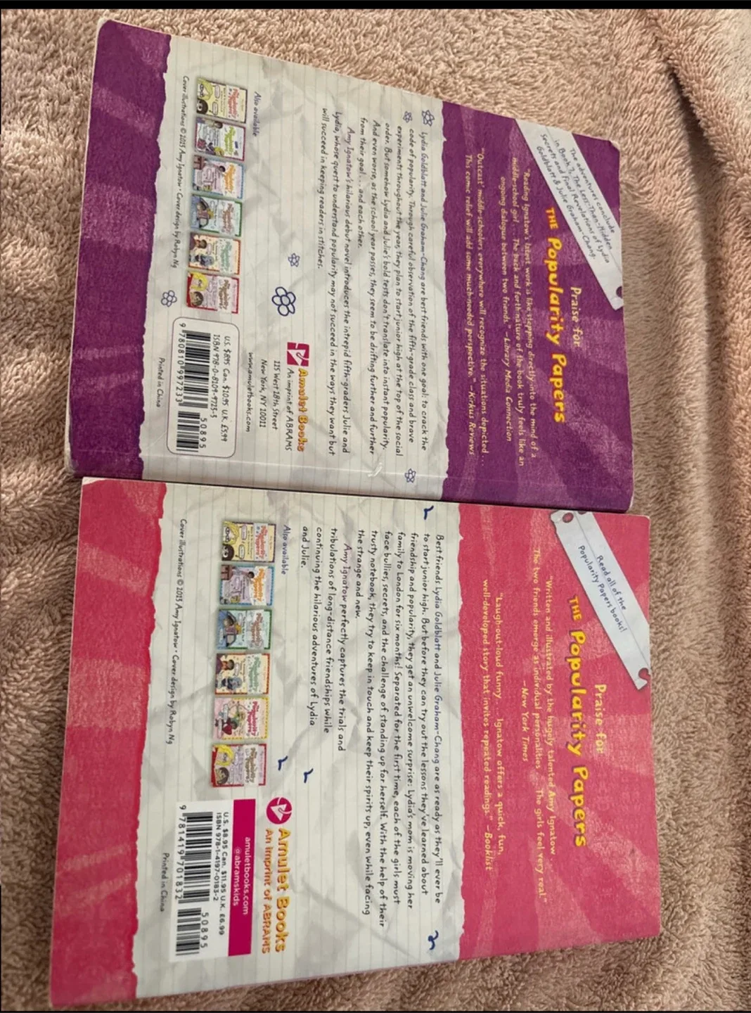 The Popularity Papers by Amy Ignatow (2 books) image indicator(2)
