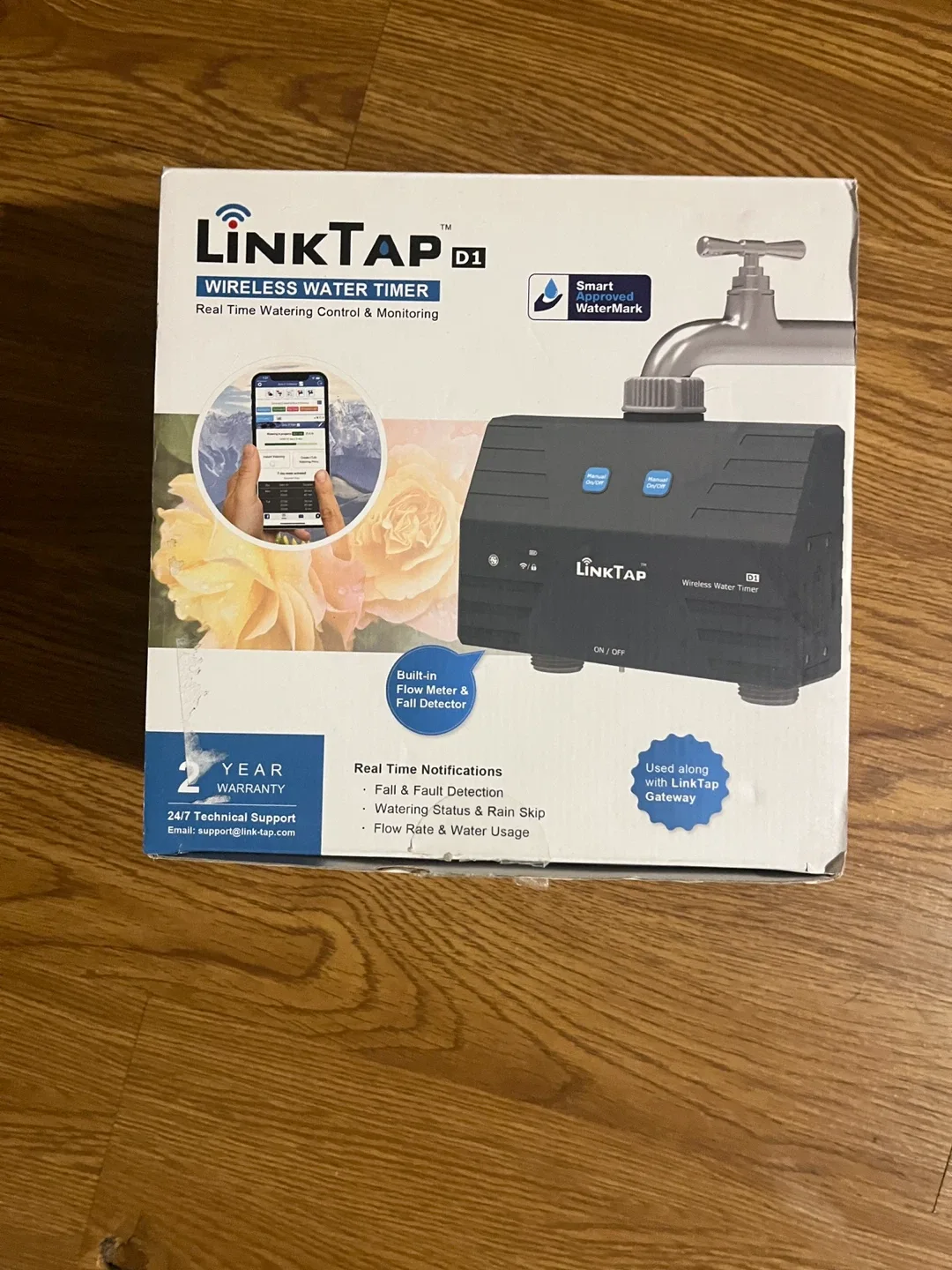 LinkTap D1 Wireless Water Timer - New in Box! thumbnail