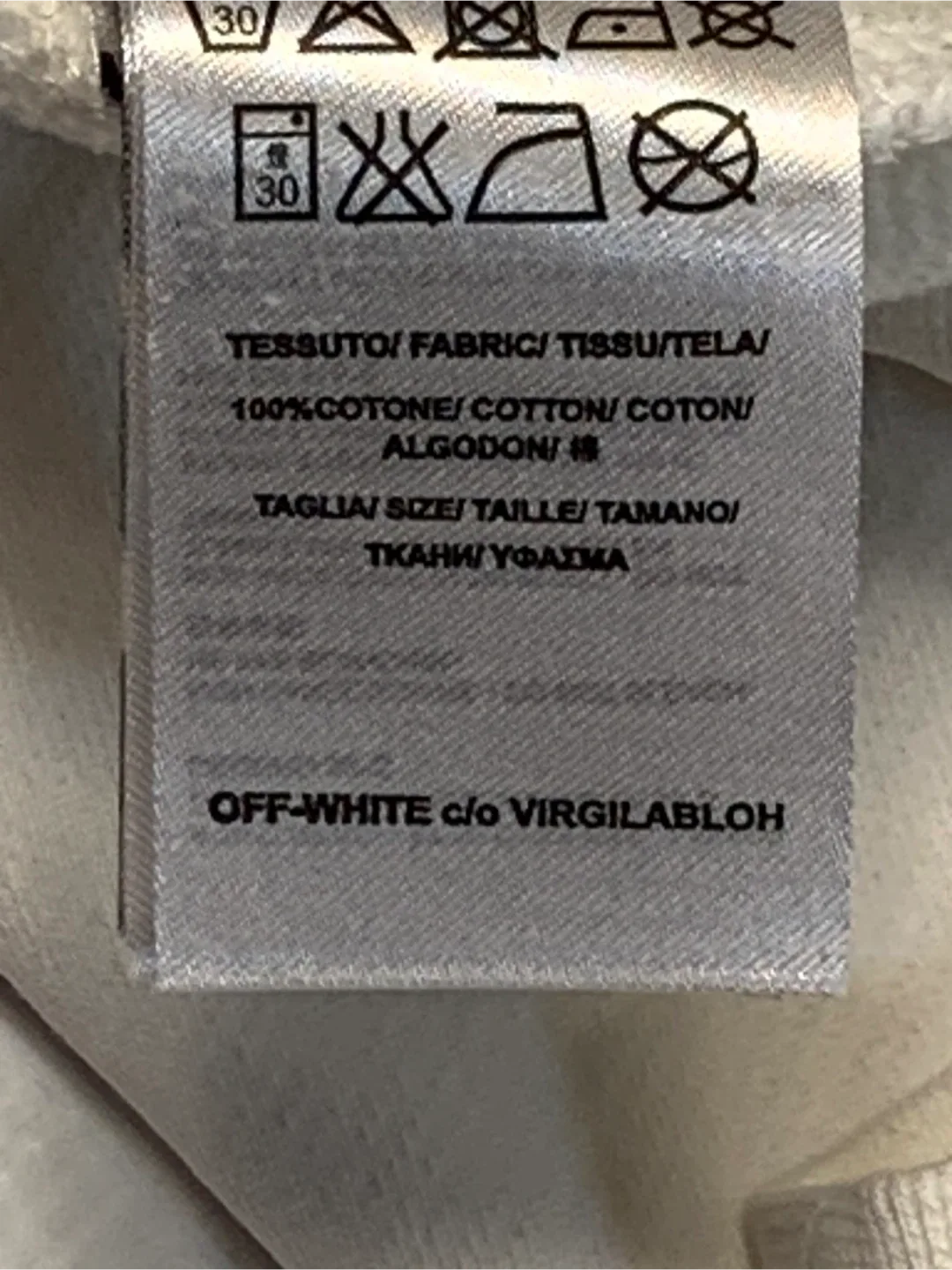 🥕Off-White White Long Sleeve image indicator(6)