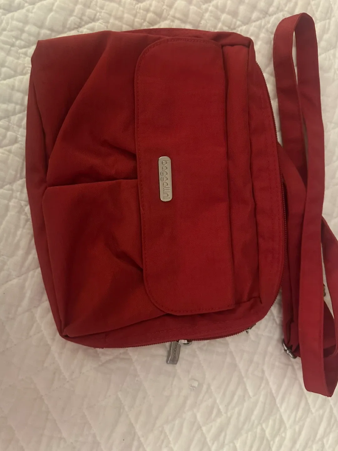 Baggallini Red Crossbody Bag