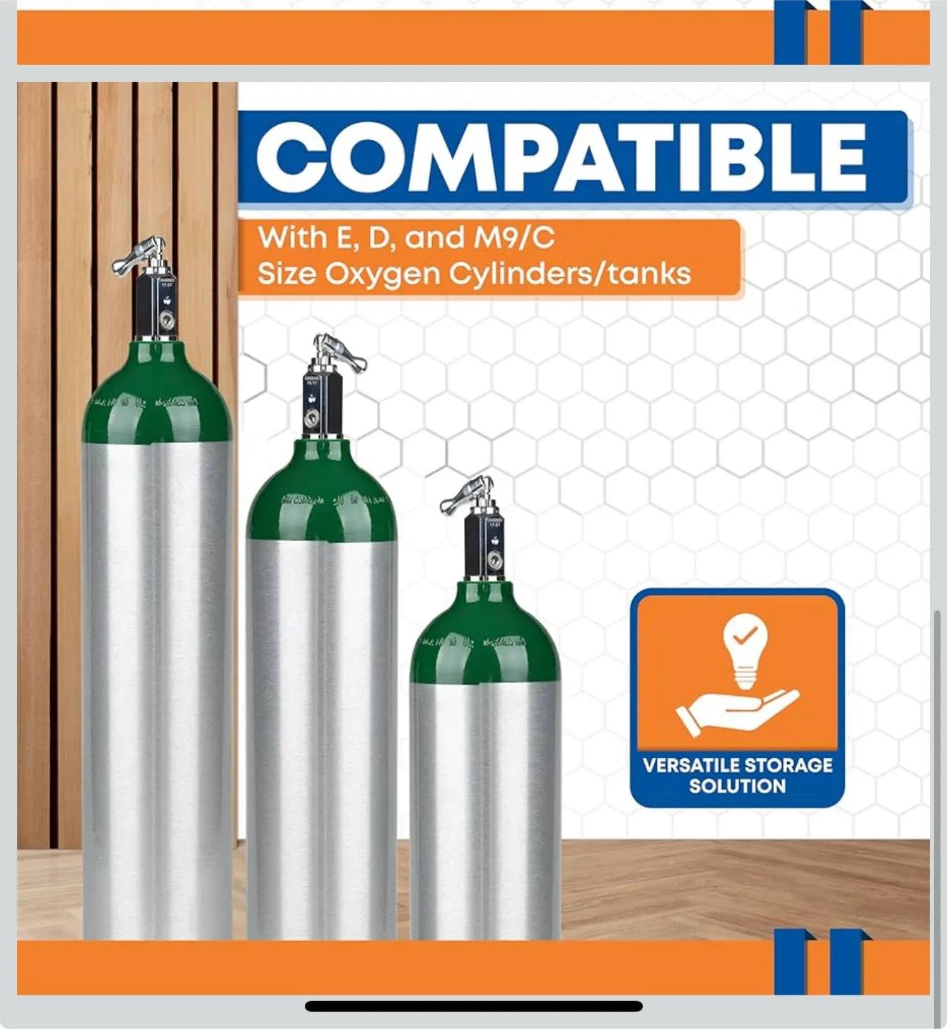 Kokand Oxygen Cylinder 6 Tank Holder image indicator(5)