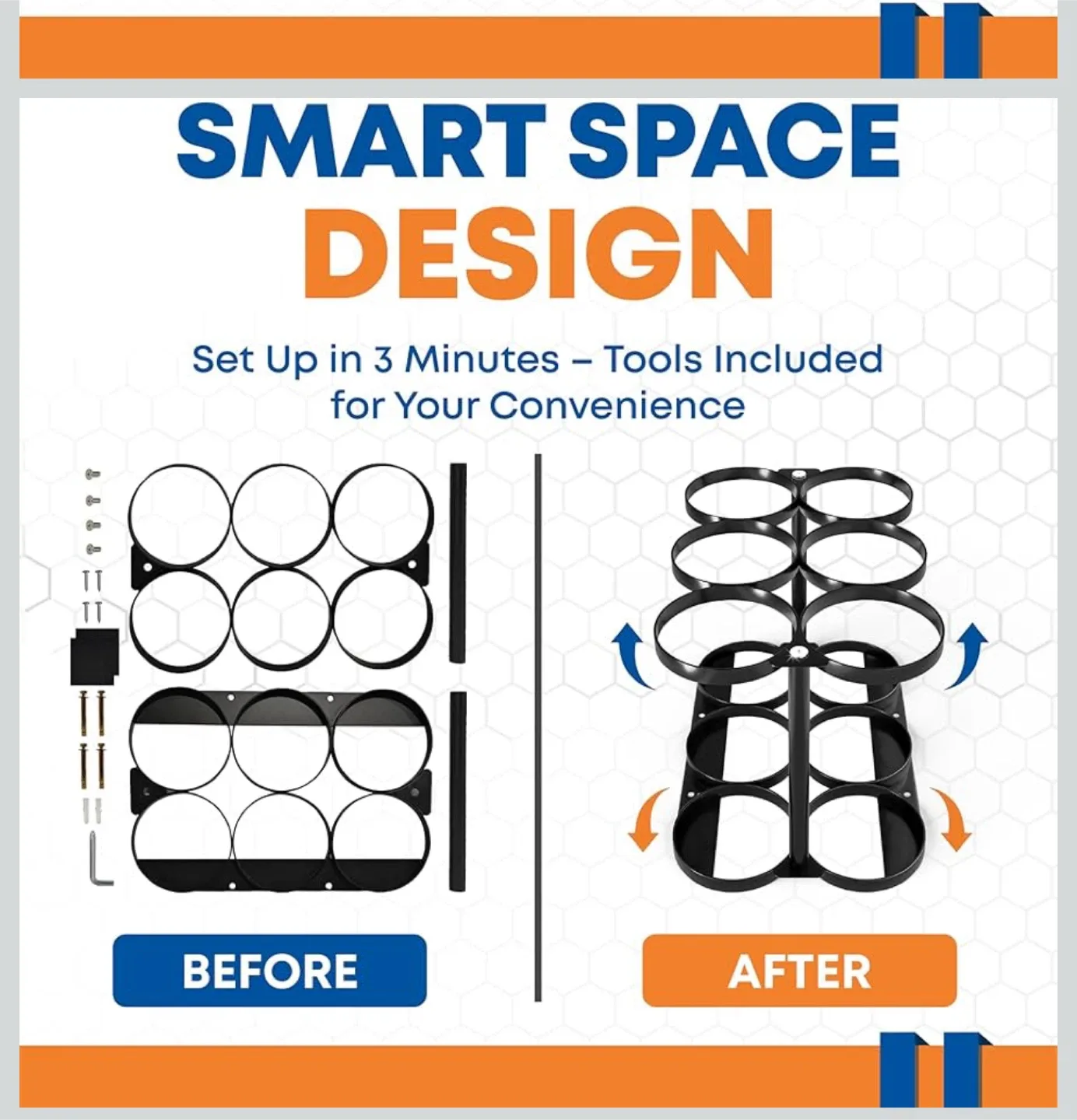 Kokand Oxygen Cylinder 6 Tank Holder image indicator(3)