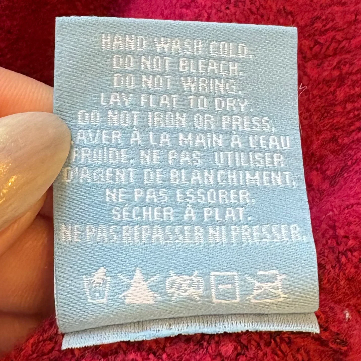 Penmans Red Sequined Martini Snowflake Ugly Christmas Sweater XL image indicator(10)