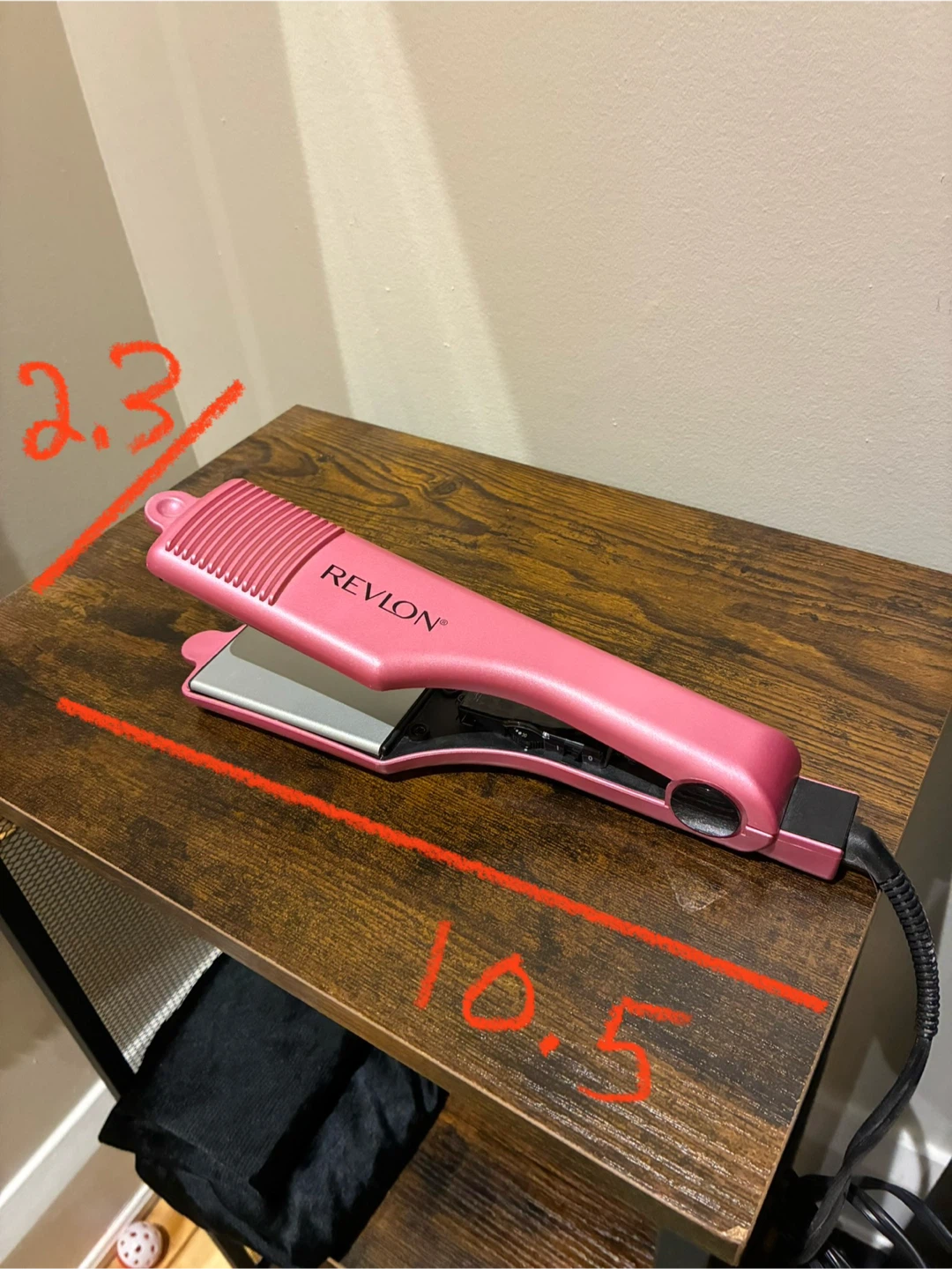 Revlon Pink Hair Straightener