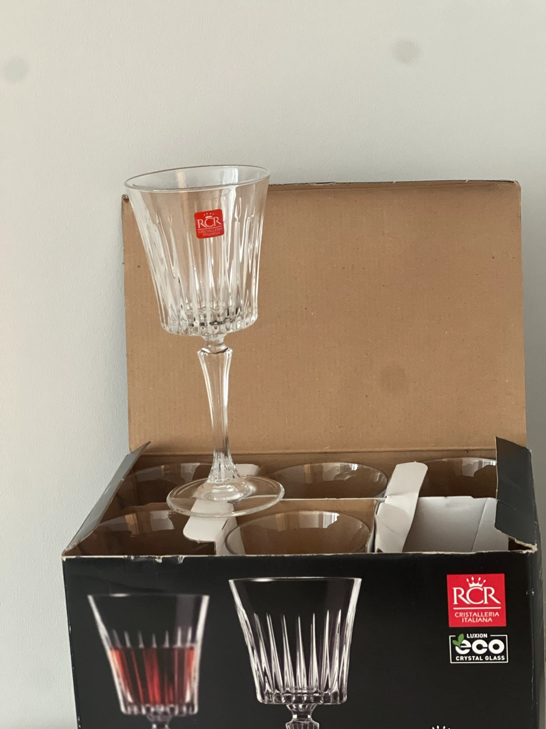 RCR Cristalleria Italiana Timeless Wine Glasses (Set of 6) - photo 3